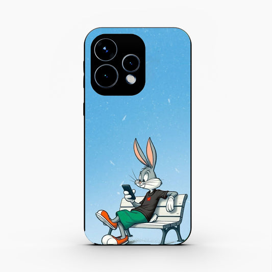 Chill Bunny Aesthetic Oppo Reno 15 5G Back Cover