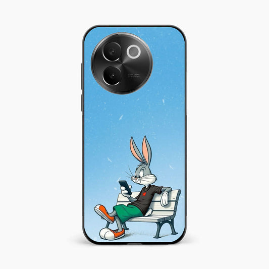 Chill Bunny Aesthetic Vivo V30e 5g Back Cover
