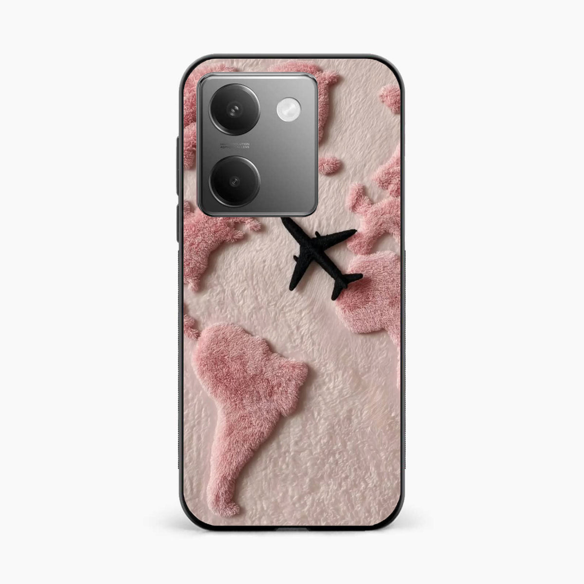 Pink Travel Mood Vivo Y200 Pro 5G Back Cover