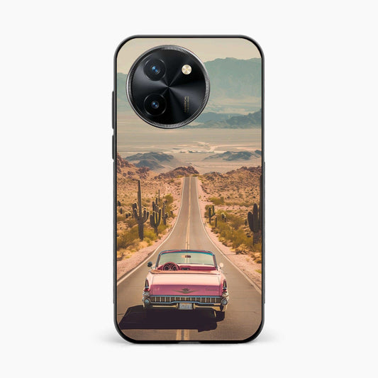 Classic Car Scenic Vivo T3x 5G Back Cover