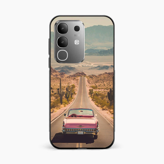 Classic Car Scenic Vivo T4x 5G Back Cover