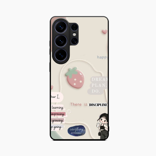 Dream Plan Do Vibes Samsung S26 Ultra Back Cover