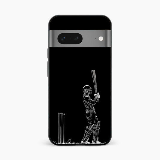 Cricket Minimal Line Art Google Pixel 8 Back Cover
