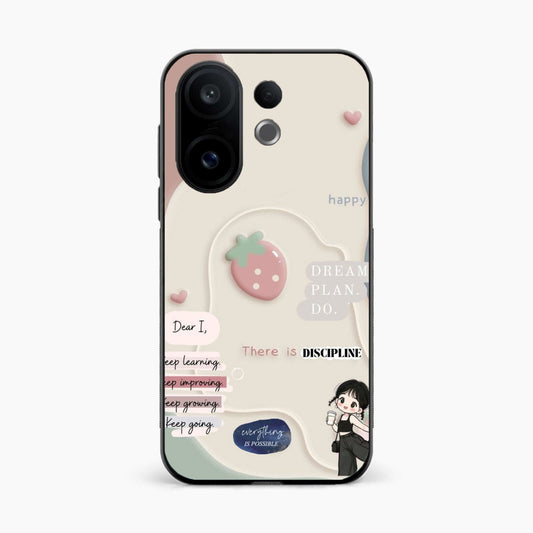 Dream Plan Do Vibes Vivo T4 Pro 5G Back Cover