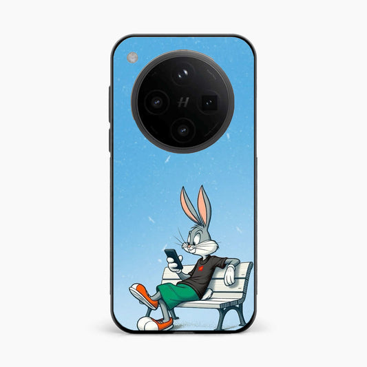 Chill Bunny Aesthetic Oppo Find X8 Pro 5G Back Cover