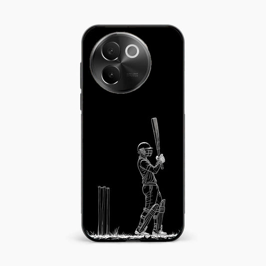 Cricket Minimal Line Art Vivo V30e 5g Back Cover
