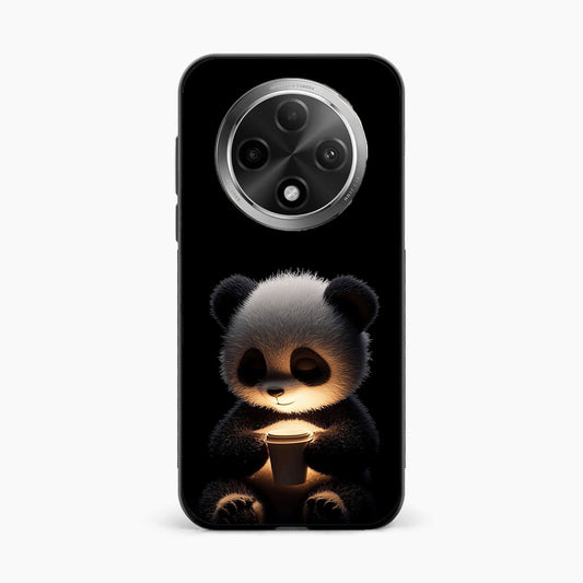 Soft Glow Panda Oppo F27 Pro Plus 5G Back Cover