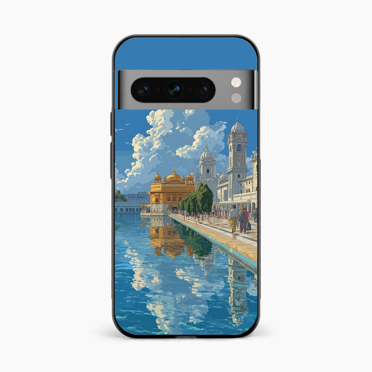Golden Temple Peace & Faith Google Pixel 8 Pro Back Cover
