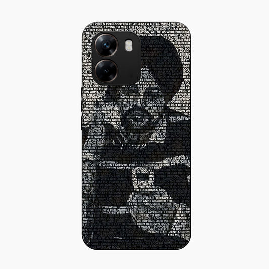 Sidhu Moosewala Minimal Text Art Oppo A6x 5g Back Covers