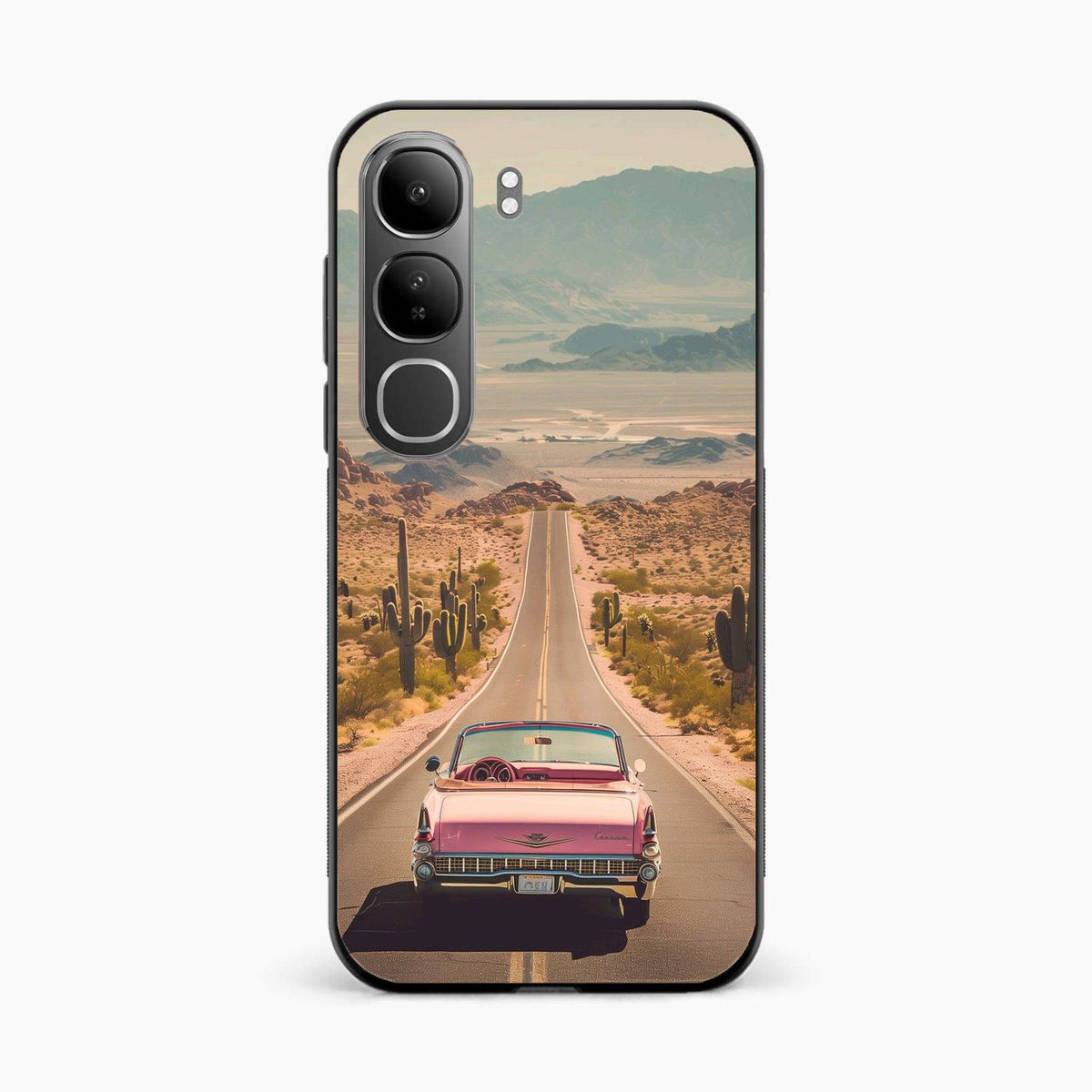 Classic Car Scenic Vivo Y300 5G Back Cover