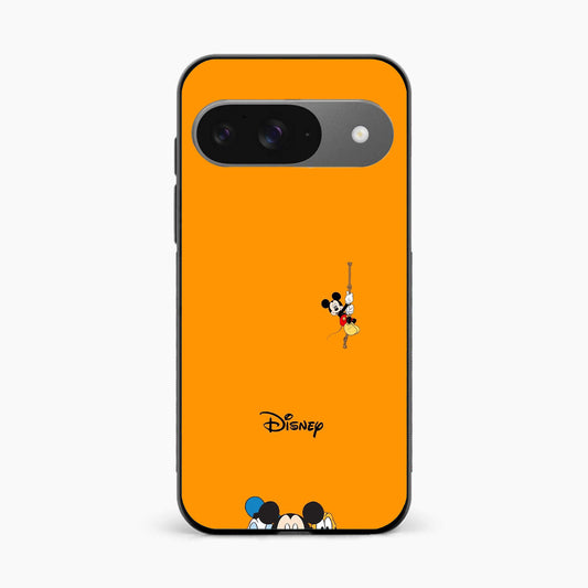 Cute Disney Peek Google Pixel 9 Back Cover