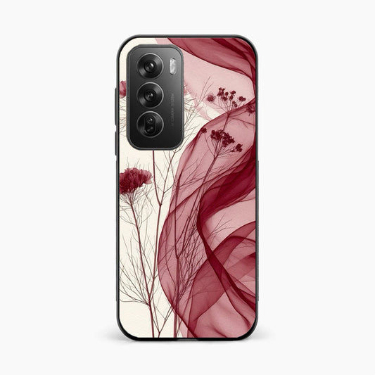 Red Floral Dream Oppo Reno 12 Pro 5G Back Cover