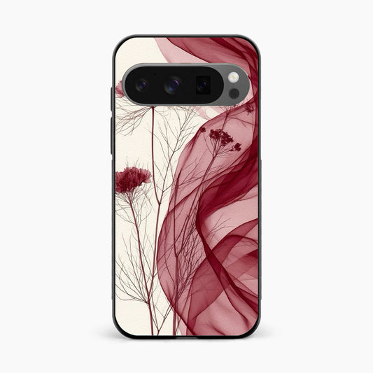Red Floral Dream Google Pixel 10 Pro Back Cover