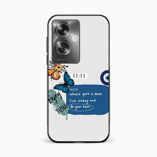 11:11 Positive Vibes Oppo F25 Pro 5G Back Cover