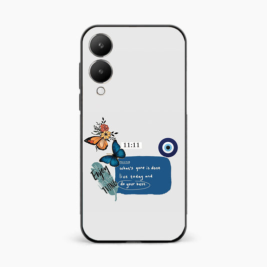 11:11 Positive Vibes Vivo Y28 5G Back Cover