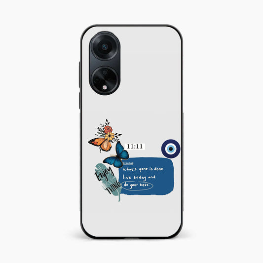 11:11 Positive Vibes Oppo F23 Back Cover