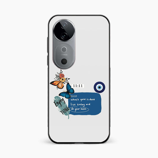 11:11 Positive Vibes Vivo V40 Pro 5G Back Cover