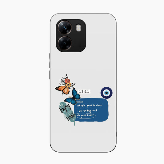 11:11 Positive Vibes Oppo A6x 5G Back Cover
