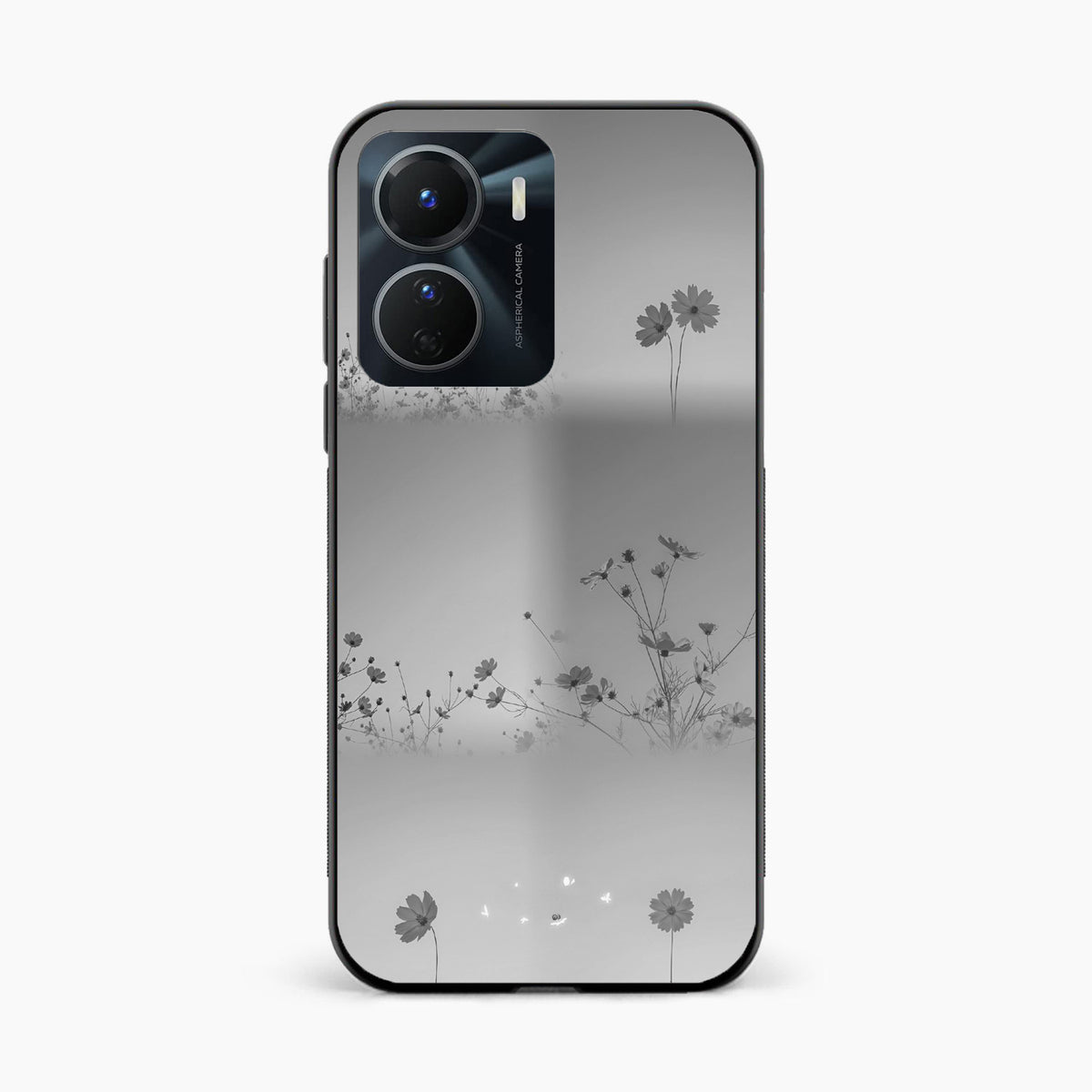 Floral Mist Fantasy Vivo Y16 Back Cover