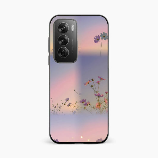 Floral Mist Fantasy Oppo Reno 12 5G Back Cover