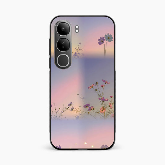 Floral Mist Fantasy Vivo Y300 5G Back Cover