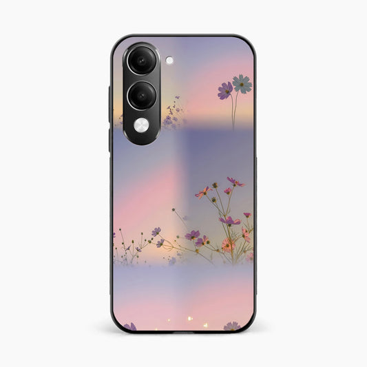 Floral Mist Fantasy Vivo T4 Lite 5G Back Cover