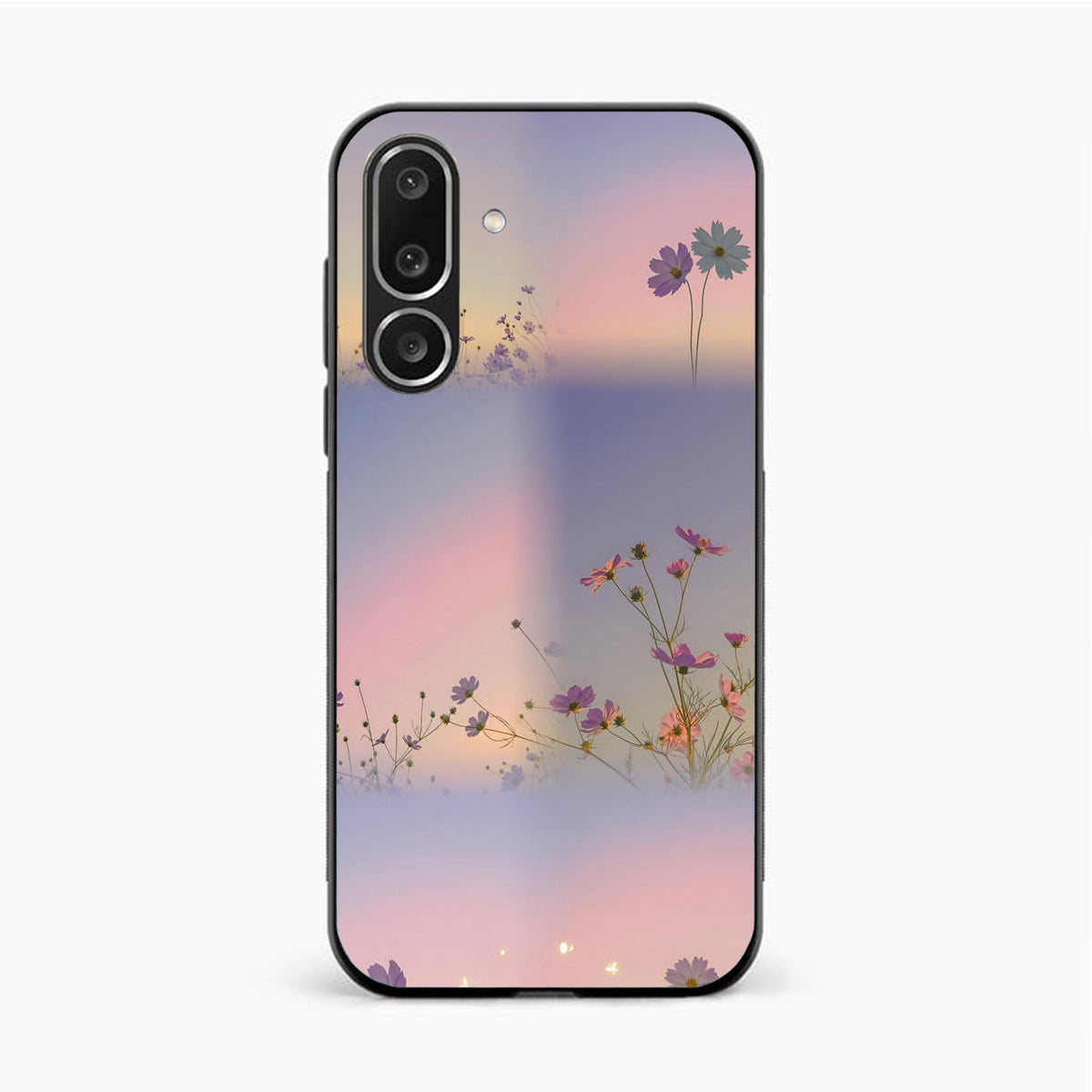 Floral Mist Fantasy Samsung F56 Back Cover