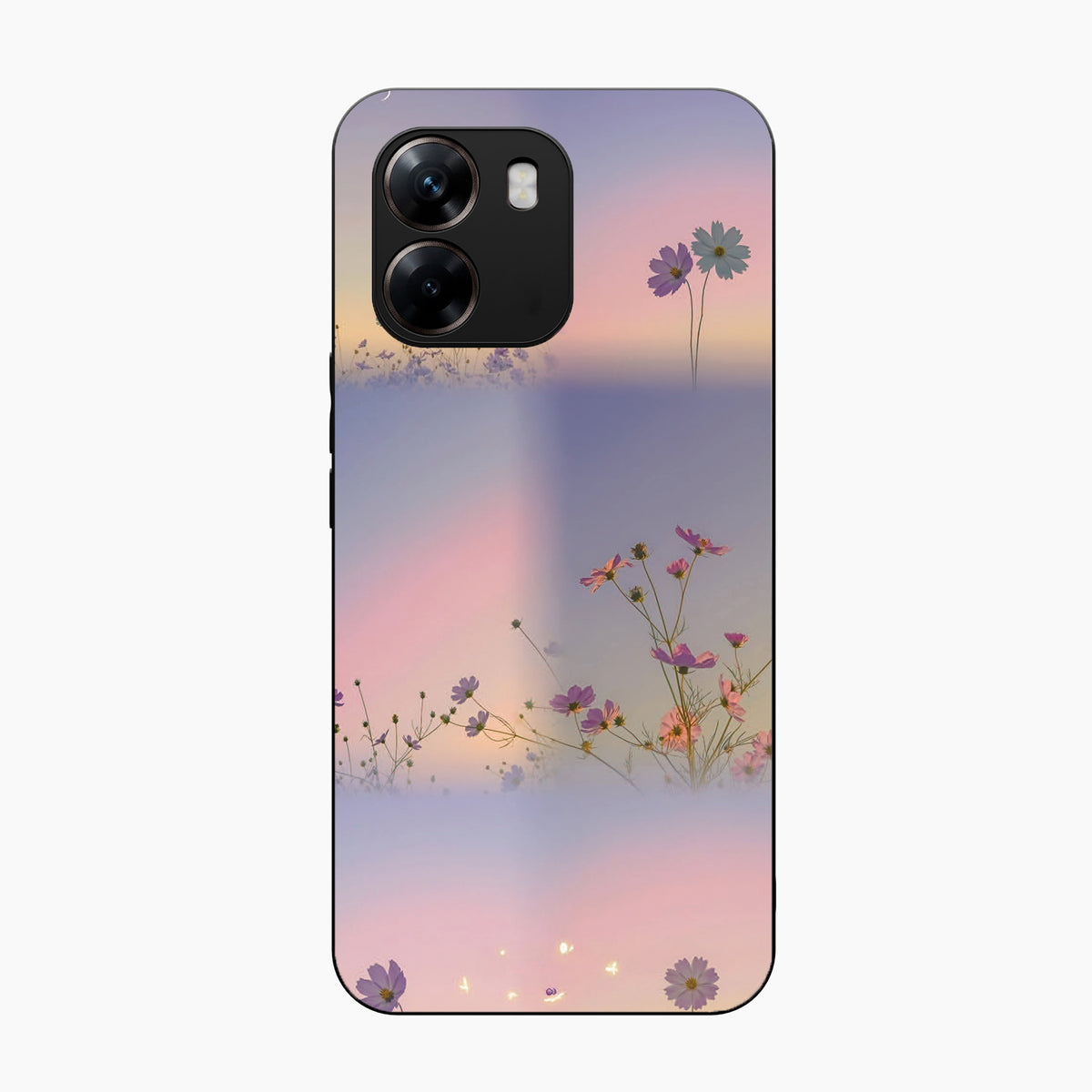 Floral Mist Fantasy Oppo A6x 5G Back Cover