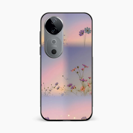 Floral Mist Fantasy Vivo V40 Pro 5G Back Cover