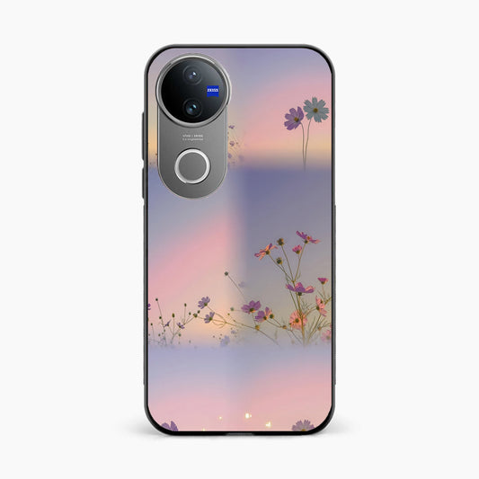 Floral Mist Fantasy Vivo V50 5G Back Cover