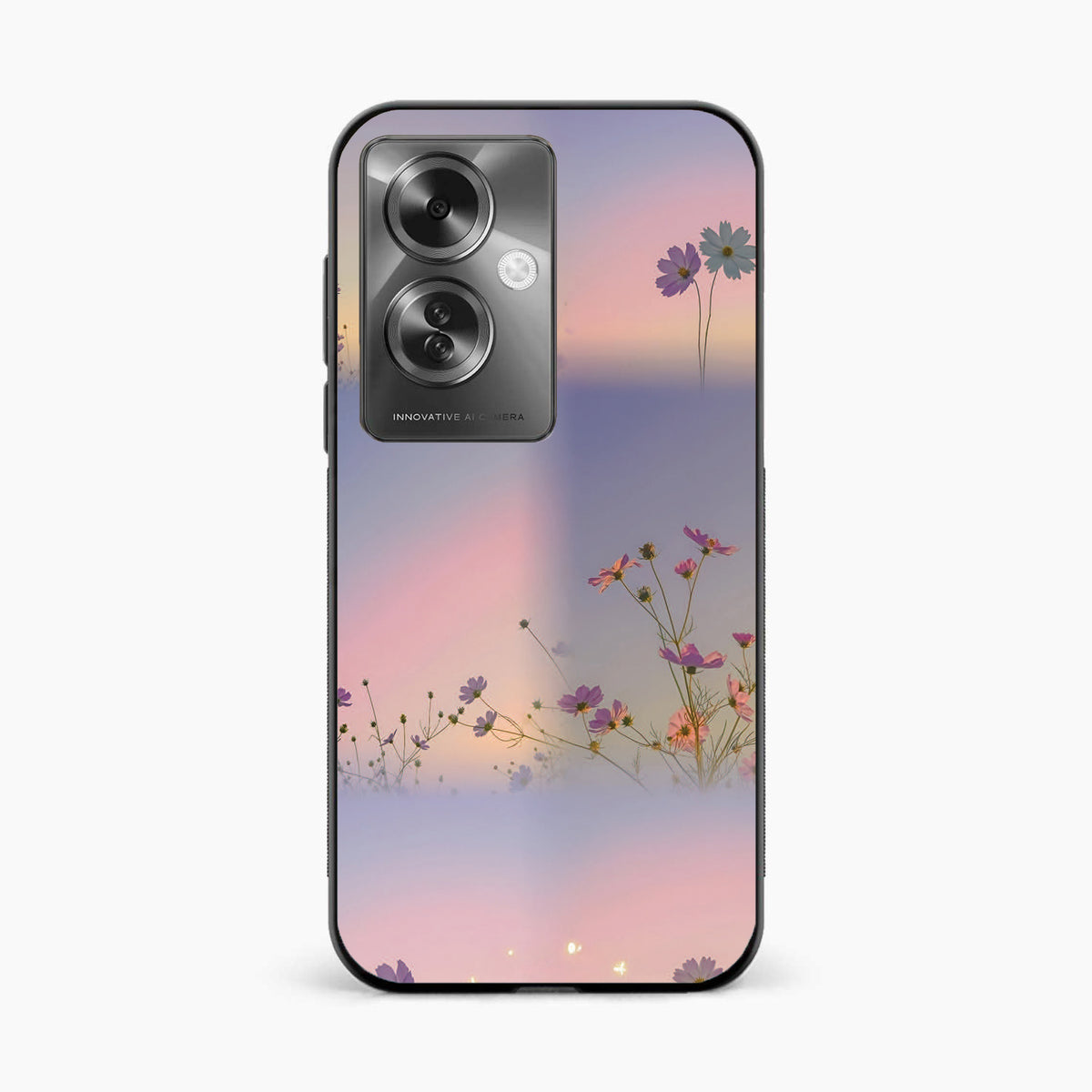 Floral Mist Fantasy Oppo F25 Pro 5G Back Cover
