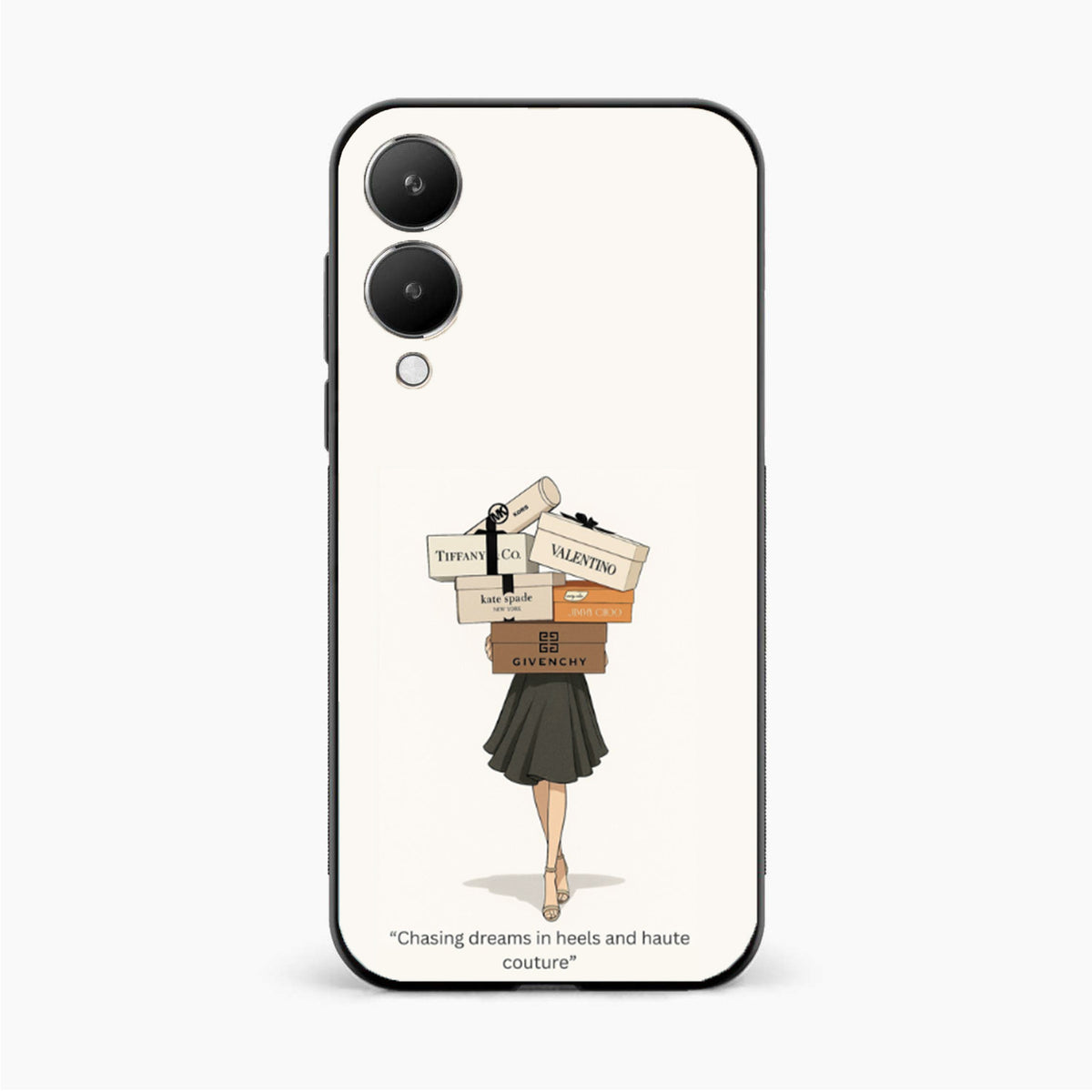 Fashion Queen Vibes Vivo Y28 5G Back Cover