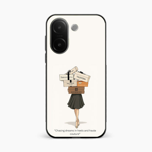 Fashion Queen Vibes Vivo V60e 5G Back Cover