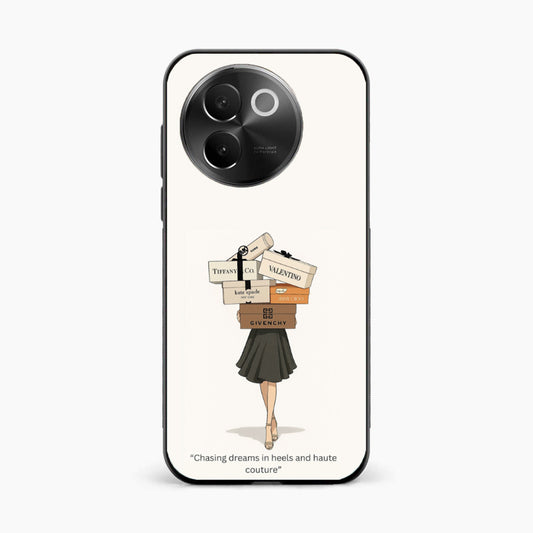 Fashion Queen Vibes Vivo V30e 5g Back Cover