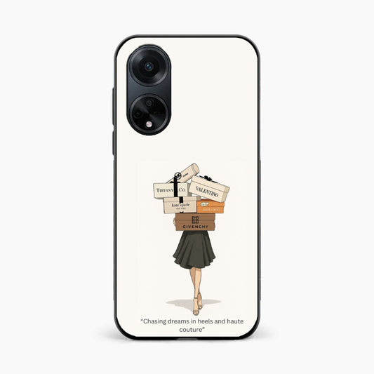 Fashion Queen Vibes Oppo F23 Back Covers