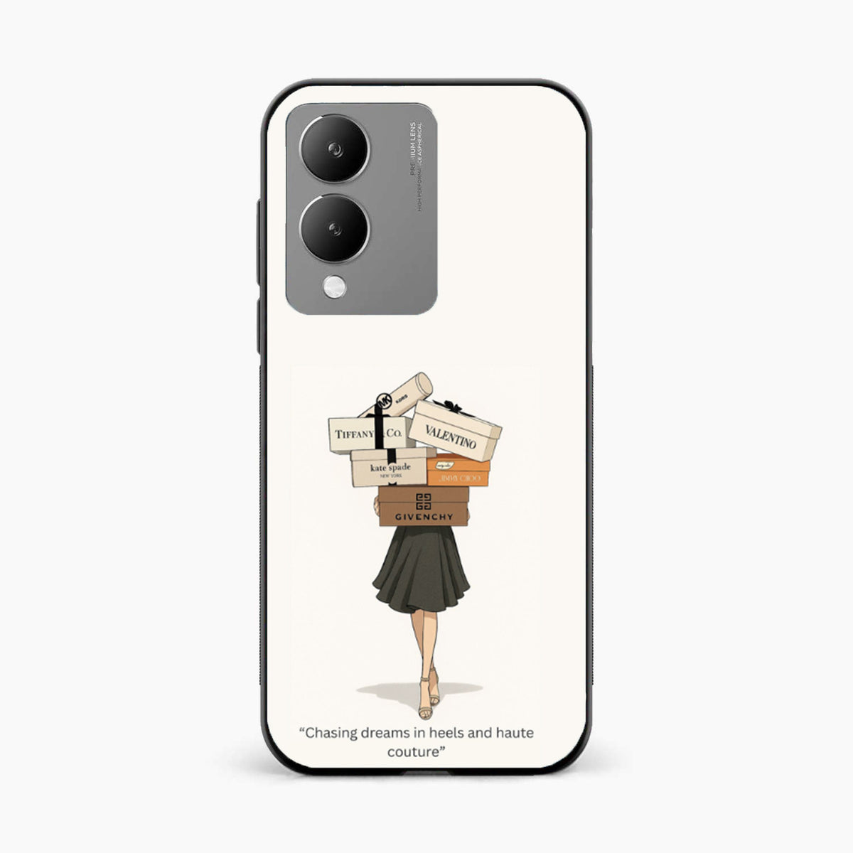 Fashion Queen Vibes Vivo Y17s Back Cover