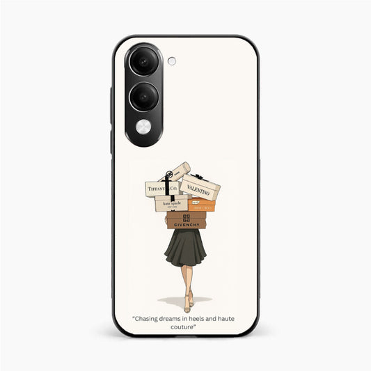 Fashion Queen Vibes Vivo Y19s 5G Back Cover