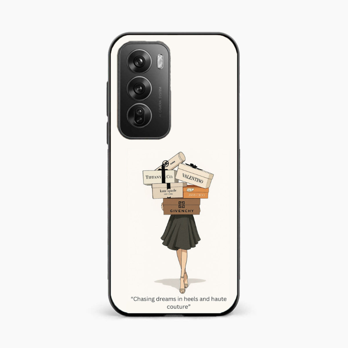 Fashion Queen Vibes Oppo Reno 12 5G Back Cover