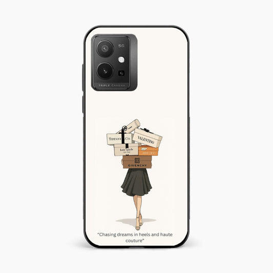 Fashion Queen Vibes Vivo T1 5G Back Cover
