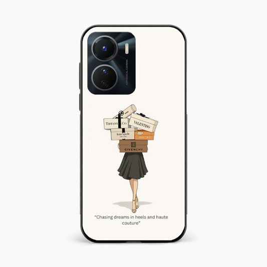 Fashion Queen Vibes Vivo Y16 Back Cover