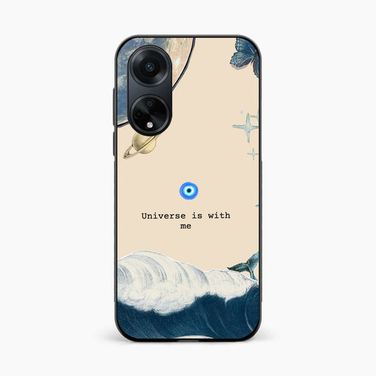 Universe With Me Oppo F23 Back Cover
