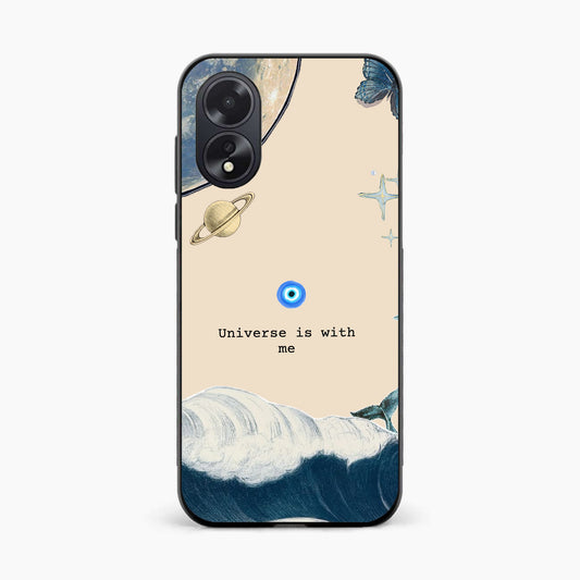 Universe With Me Oppo A38 Back Cover