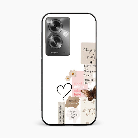 Soft Life Energy Oppo F25 Pro 5G Back Cover