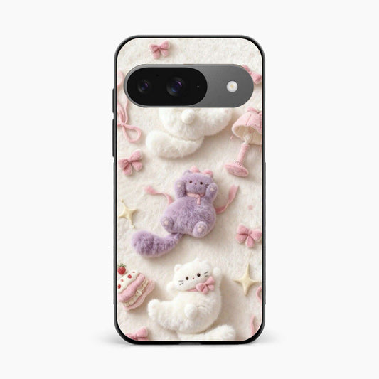 Fluffy Kitty Google Pixel 9 Back Cover