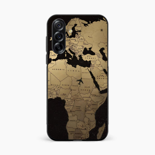 World Map Samsung A37 5g Back cover