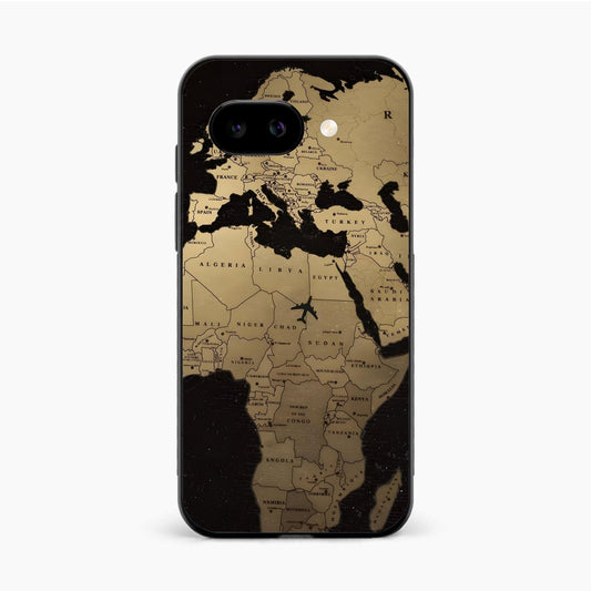 World Map Google Pixel 9A Back Cover