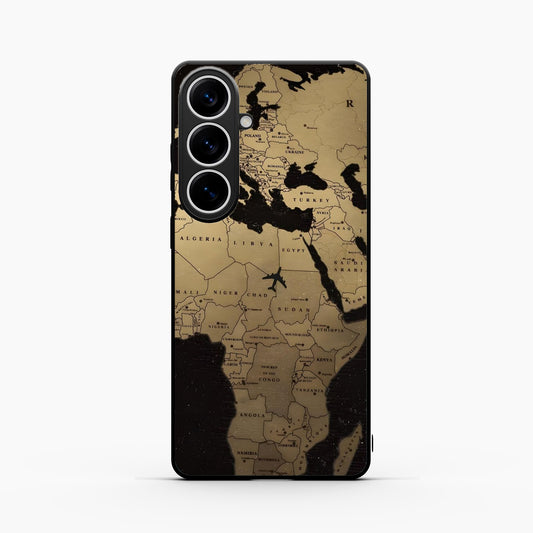 World Map Samsung S26 Plus 5g Back Cover