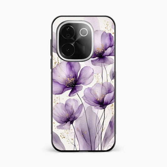 Lavender Bloom Elegance Vivo T3 Pro 5G Back Cover