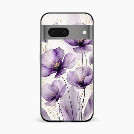 Lavender Bloom Elegance Google Pixel 8 Back Cover