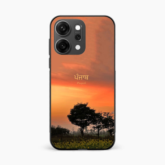 Punjab Nature Sunset Oppo Reno 14 Pro 5G Back Cover